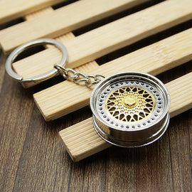 Colorful BBS Style Wheel Keychain